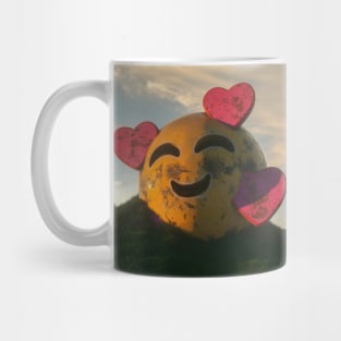 Heart Face Emoji Mug